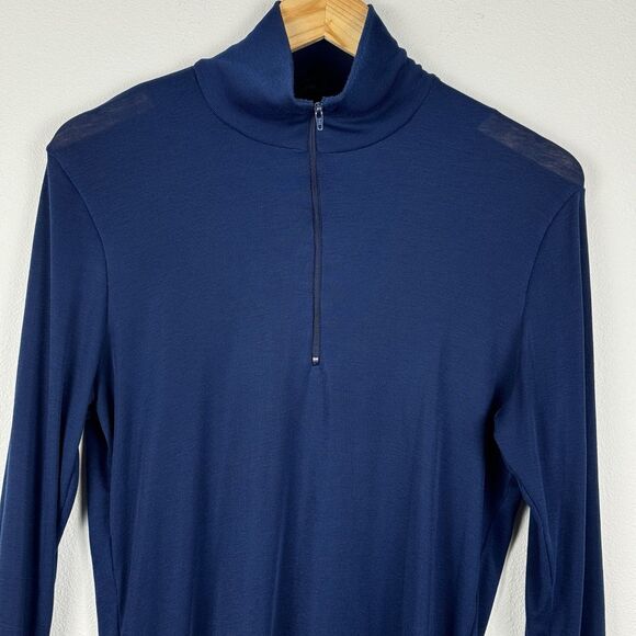 Vintage Patagonia Capilene Pullover Mens Large Blue Made In USA Base Layer - Picture 2 of 6